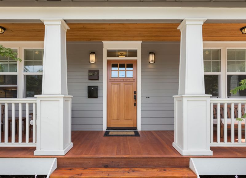 Wood Porch Construction in Fairfield County, CT